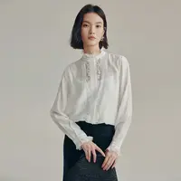 【尚雅专属】MOFAN摩凡秋新款白色衬衫MBX551178