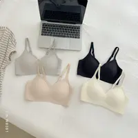 乳胶罩杯果冻条软支撑无磁文胸 W8081