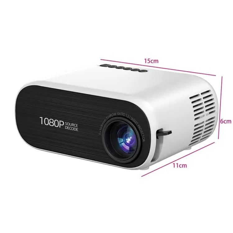 超清投影仪家用卧室影院智能投影