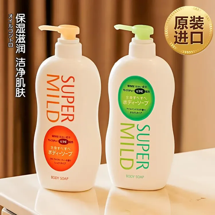 日本惠润沐浴露滋润保湿淡雅果香大容量持久留香男女沐浴乳