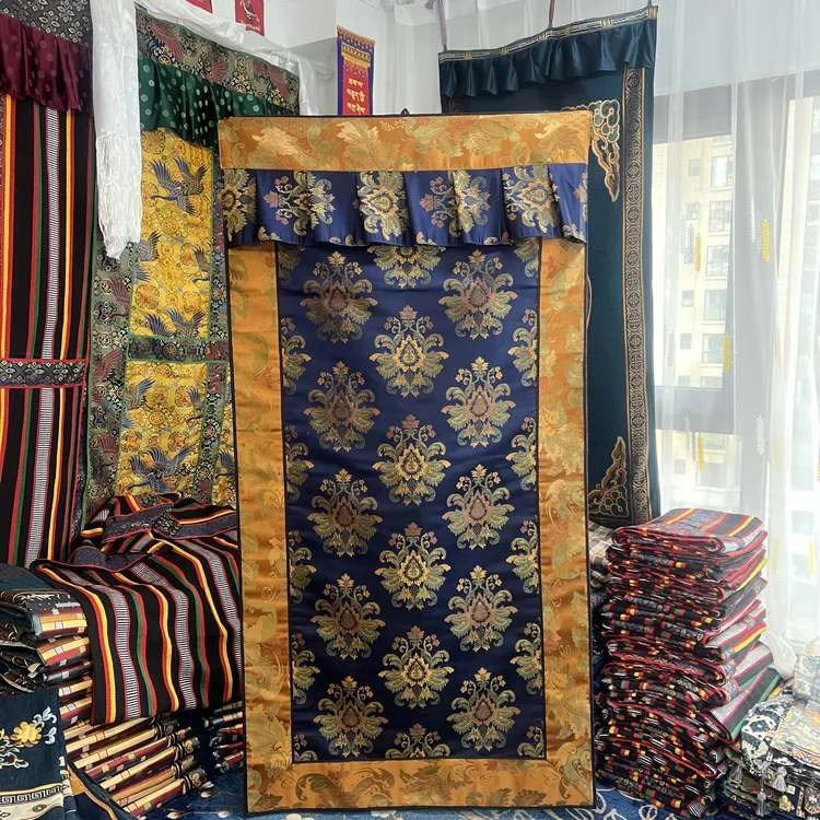 藏式新款门帘纯手工缝制品质优质家用加厚冬天专用双层