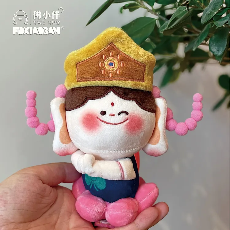 【现货】佛小伴—欢喜合什莲花小佛