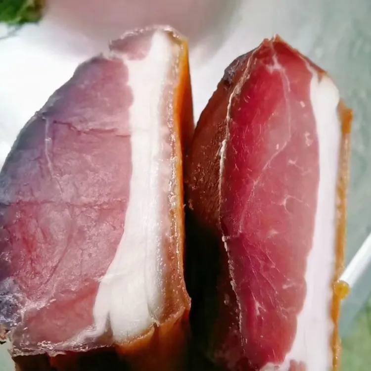 重庆农家土猪肉烟熏腊座子肉正宗土特产腊二刀