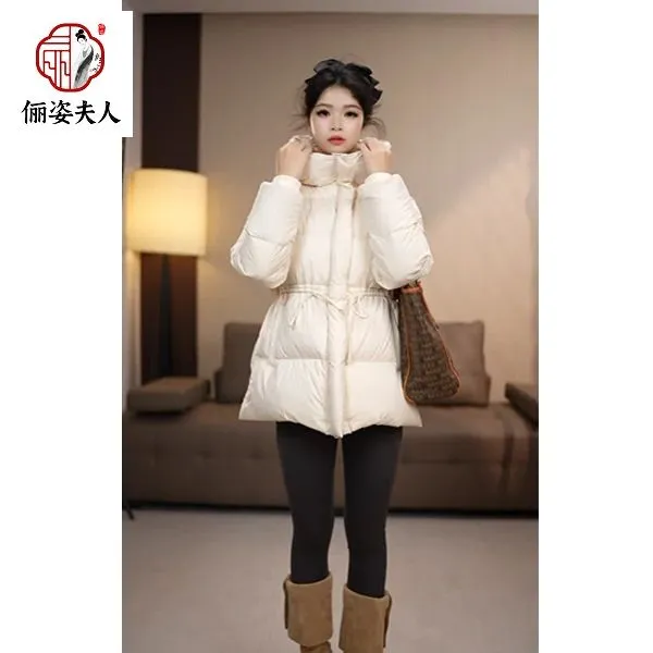 【优选白鹅绒】反季泡芙羽绒服冬季女短款2025新款韩版加厚显瘦收腰