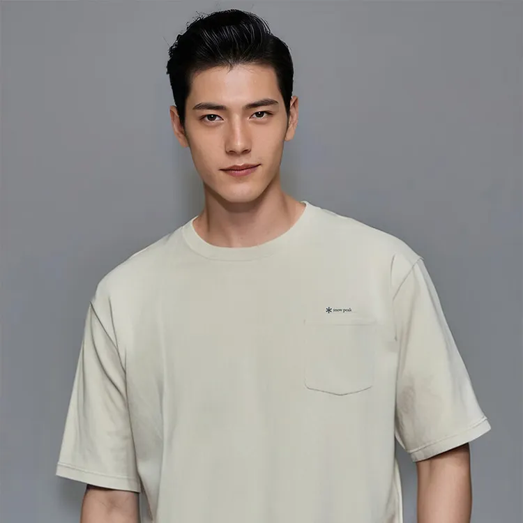 SnowPeak雪峰飞蝇钓CA Graphic Pocket速干短袖T恤户外休闲运动夏