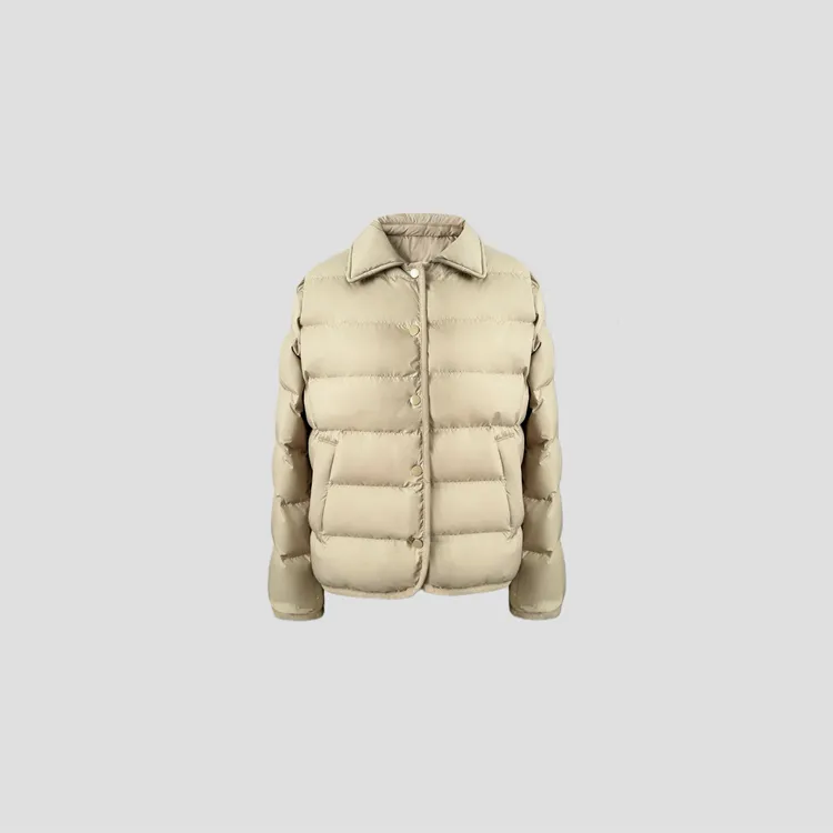 安心90鹅绒/ H狗小翻领轻便轻薄保暖羽绒服外套 BunnyXu丨L1225C