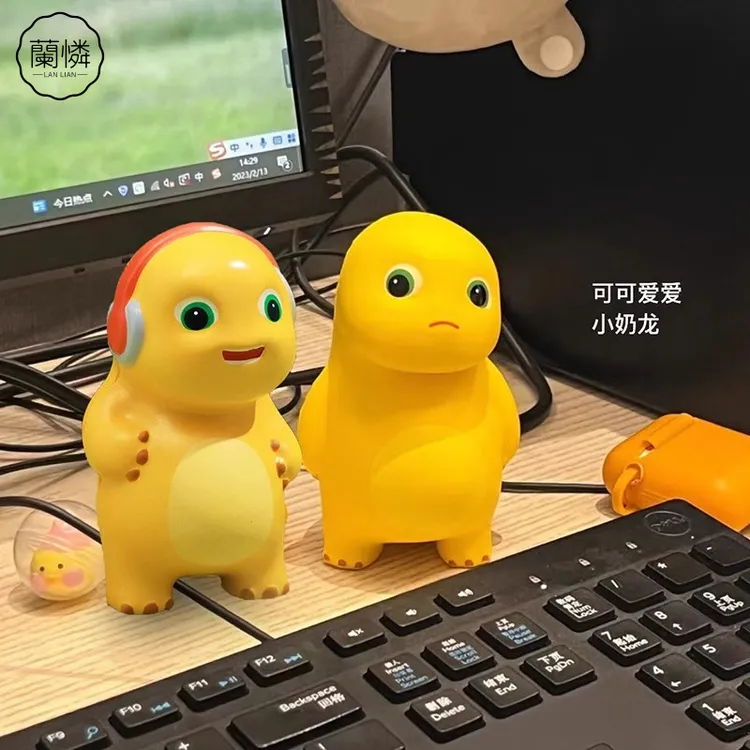 【解压神器】小奶龙不服气捏捏乐慢回弹玩具发泄摆件搞笑毕业礼物