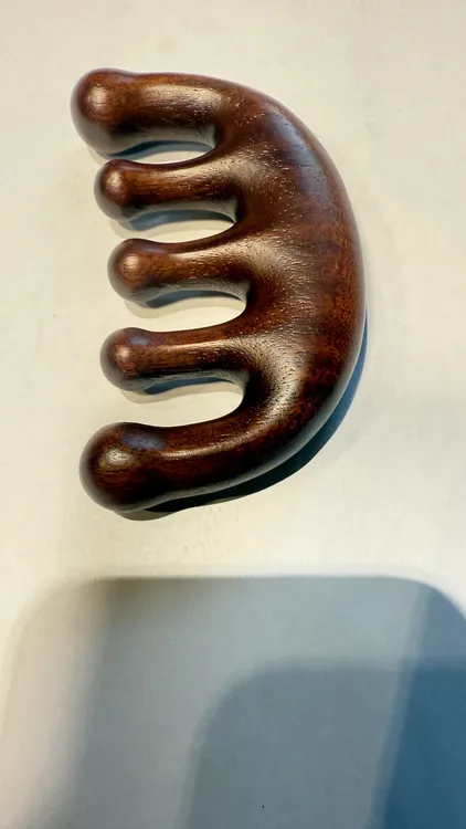 多样成人按摩弹木梳子文玩疏通正宗刮痧木头梳头疗防静电圆头发梳