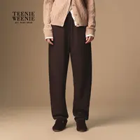 *TeenieWeenie小熊女装卫裤25年秋新日常通勤锥形裤女TTTM254TW3B