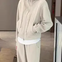 大码女装休闲风套装女宽松时尚显瘦卫衣休闲爆款两件套女士W0094T