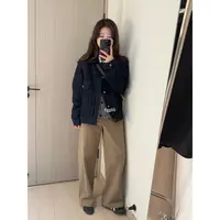 【2.0宽松牛仔外套】防掉色显瘦牛仔