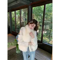 【千寻严选】秋冬时尚百搭洋气轻奢减龄设计感皮草马甲QXQ5PC3357A