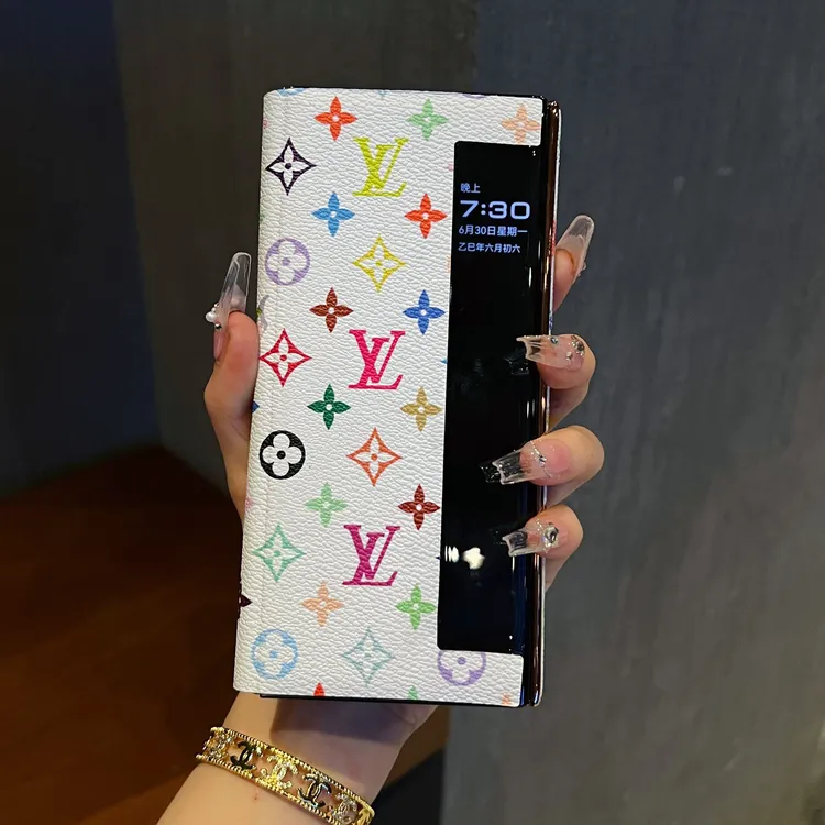 适用华为MateXT三折叠手机壳x6手机壳全包腕带旋转支架防摔保护套