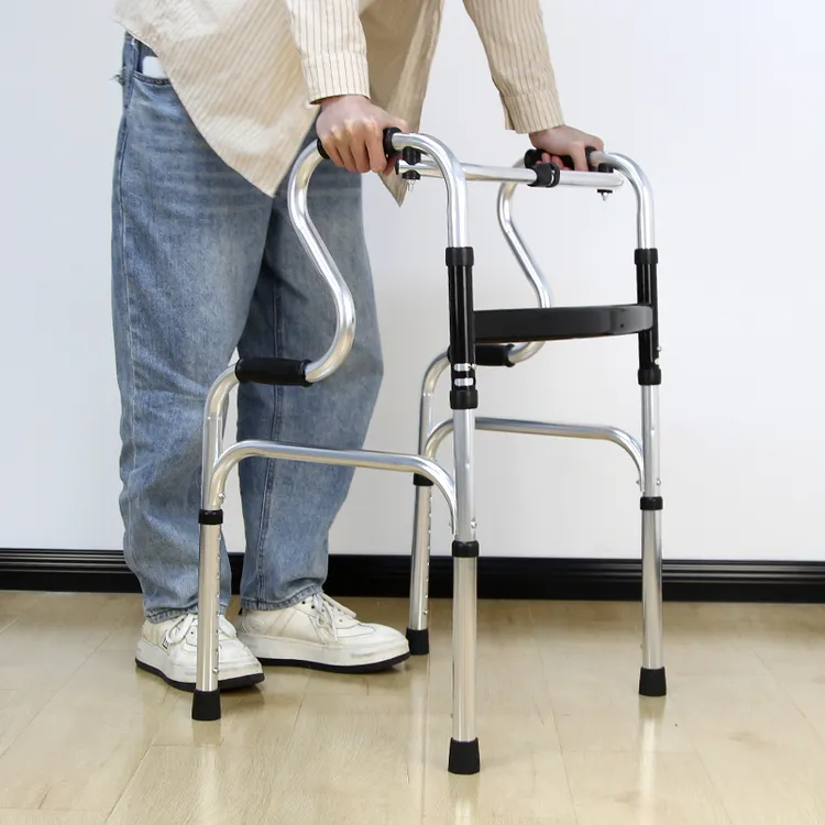 乐来福助行器折叠轻便辅助行走器骨折残疾人老人助步器康复训练助力器