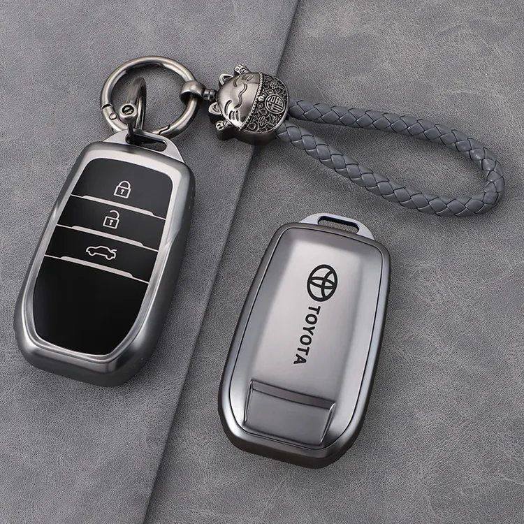 丰田卡罗拉钥匙套凯美瑞全包雷凌汽车扣新款凌尚领先豪华保护双擎