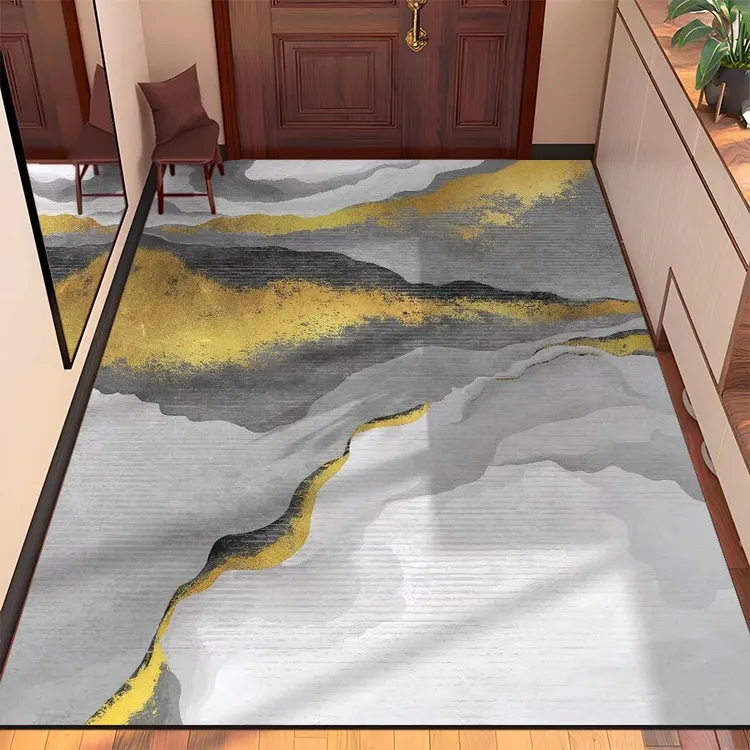 硅藻泥软进门大门口地垫免洗吸水脚垫家用垫子入户门口防滑地毯