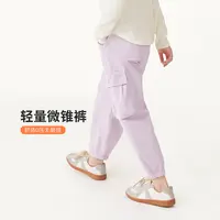 皇室童缘儿童工装裤休闲女童裤韩版潮酷束腿裤休闲裤17580354003
