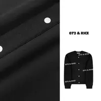 072 & RICE【奥地利】秋冬圆领单排扣加绒开衫外套 31UC25