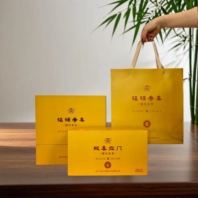 红茶绿茶鸭屎香单丛茶125g罐装500g礼盒浓香型高档礼盒装四款新茶