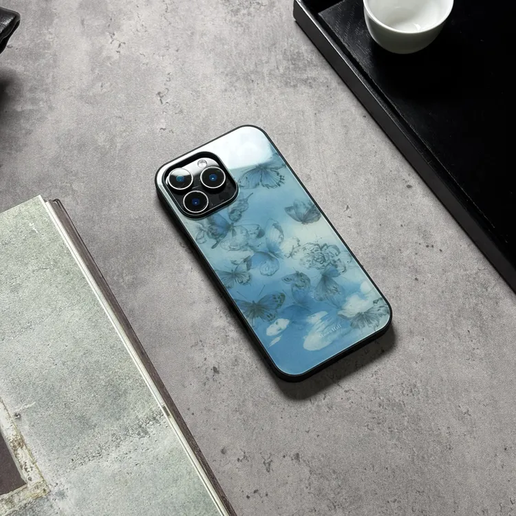 《蝶魄》新中式适用于iPhone17苹果17air/16promax高级感原创手机壳