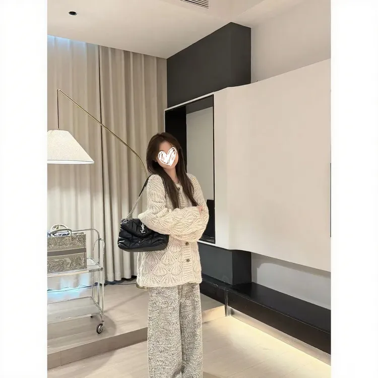 【呼吸白】巨出片气质温柔百搭舒适宽松甜美慵懒毛针织衫毛衣