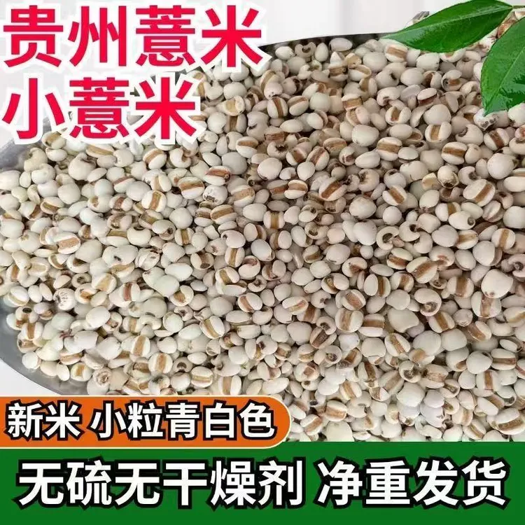 正宗小薏米仁新货特级优质米仁贵州小薏米仁散装豆浆五谷杂粮