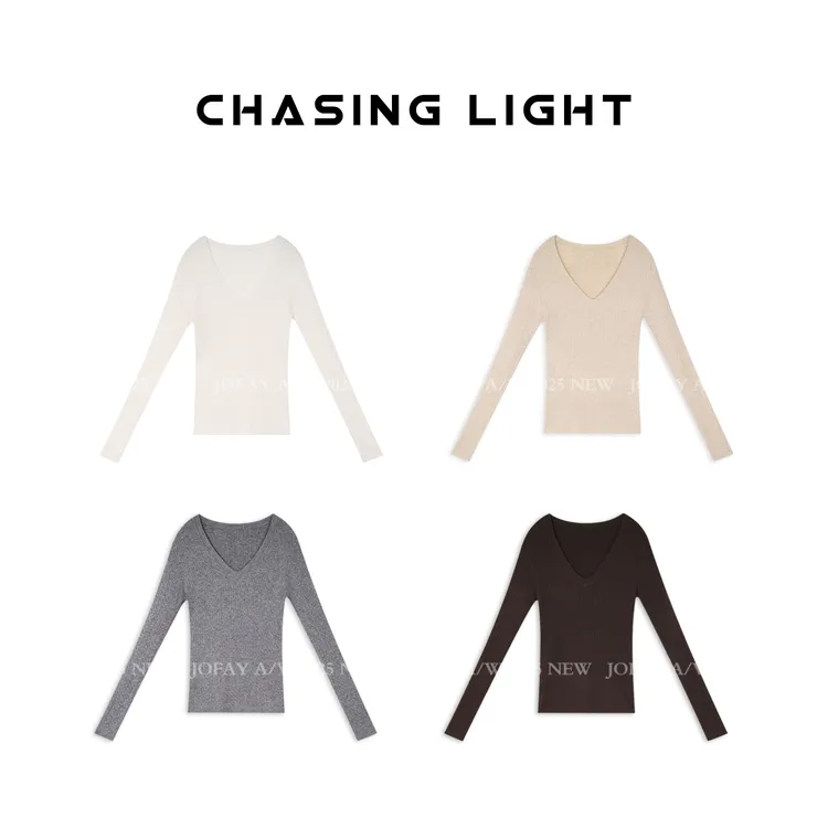 【CHASINGLIGHT】小麻花针织衫 M1319