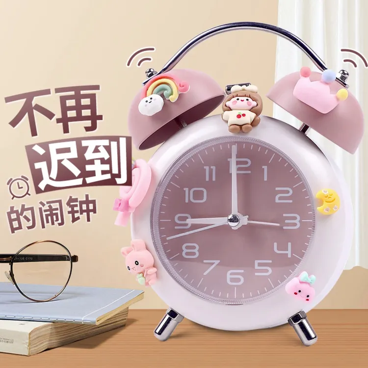 儿童闹钟学生专用起床神器智能2025新款高中生专用强力叫醒小时钟