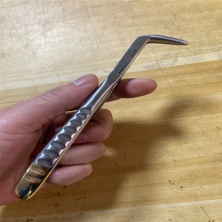 光伏MC4端子拆卸工具 拆卸钳子70度拔线钳太阳能线端连接器移除器