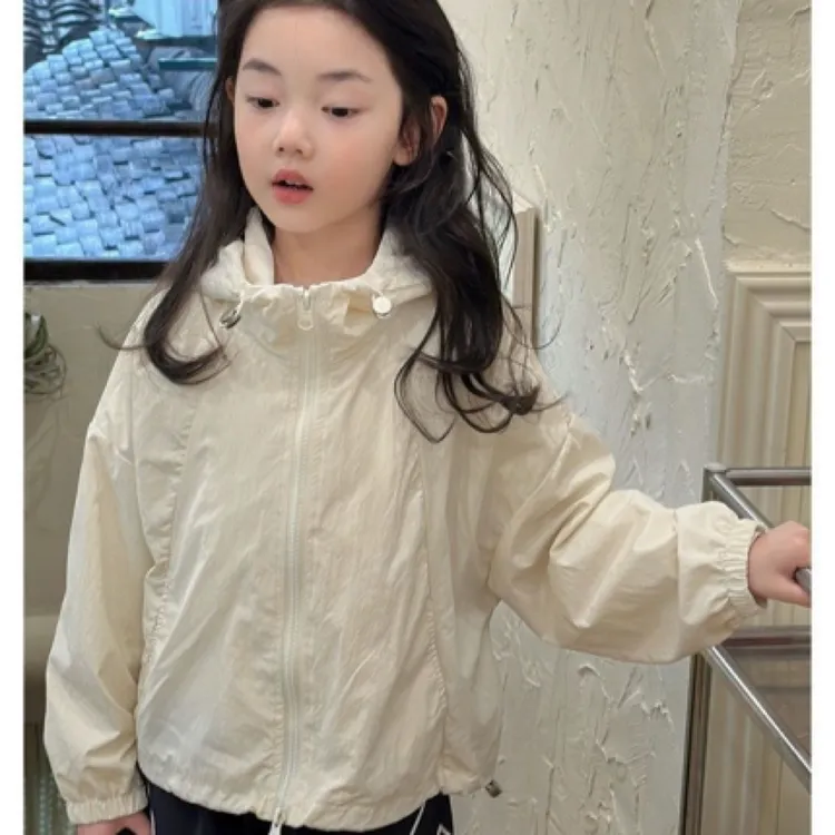 男女童防晒衣UPF50+速干防晒服爆款防紫外线男童秋装新款薄款外套