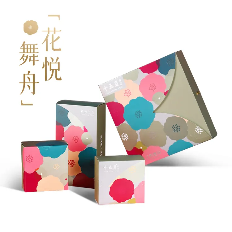 十五月花悦舞舟礼盒920g粽子糕点礼盒