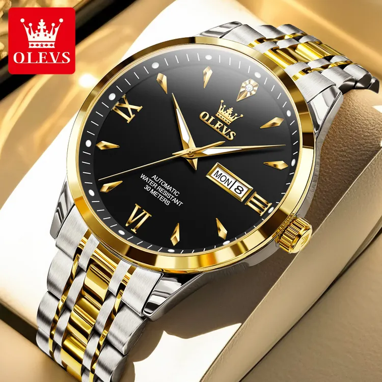 瑞士正品牌手表男款全自动机械表夜光防水商务高档名表男士腕表商品图