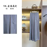 壹苒原创【拱针霜面裤王】中式改良设计师老料砂洗净版时尚裤YC8577