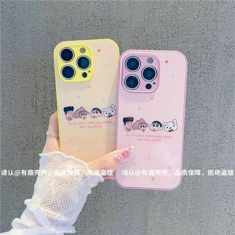 玻璃壳适用苹果17/iphone/华为荣耀/OPPO/VIVO/小米/手机壳爆款潮