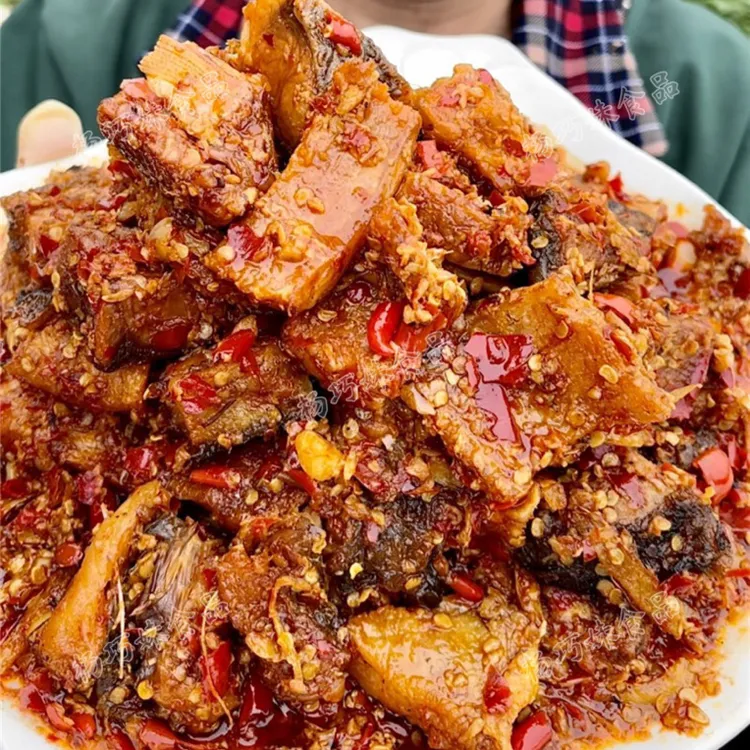 【达人专属】杨巧妹酒糟腊鱼块江西特产美食香辣鱼辣酱即食下饭菜