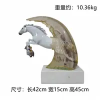 【本尼家】Q113铜雕塑摆件创意家居装饰42*15*45cm
