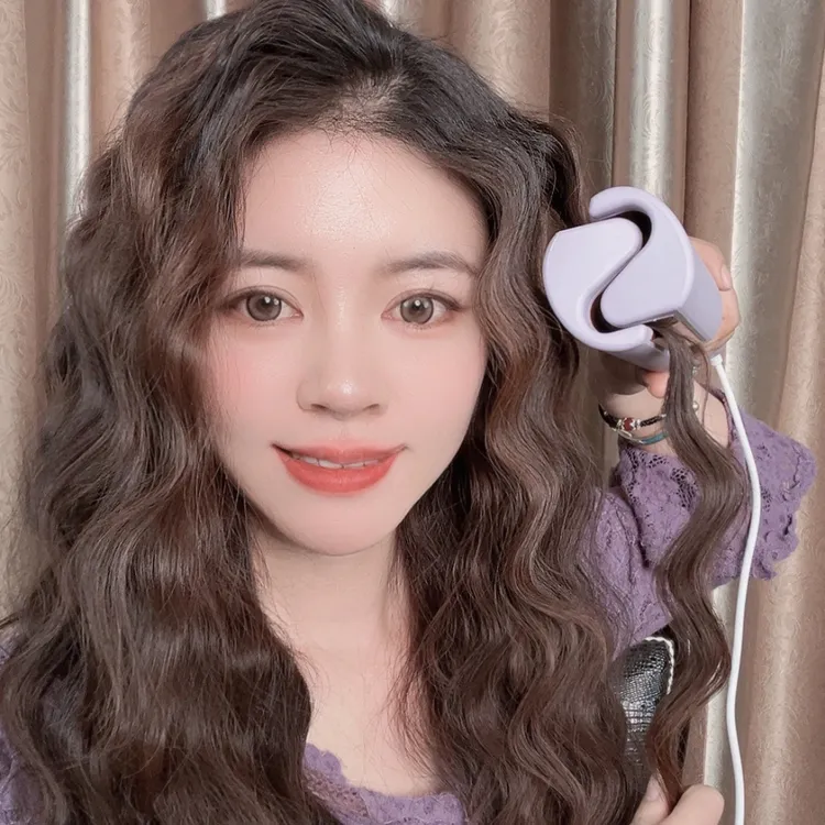 新款韩式蛋蛋卷V型蛋卷大波浪卷神器卷直两用负离子不伤发水波纹