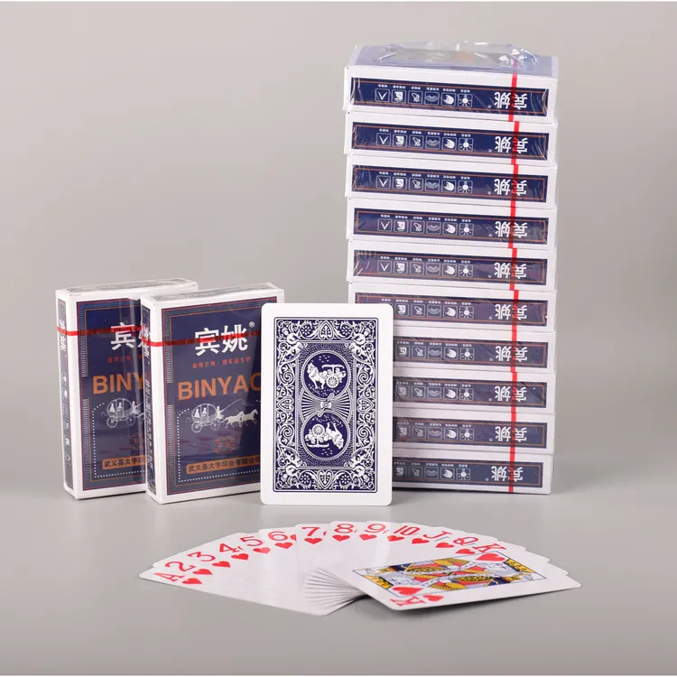 宾姚858扑克牌经久耐用娱乐会所棋牌室包邮批发专用