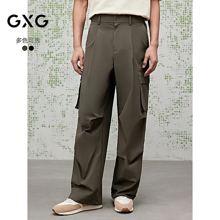 [商场同款]GXG男装 工装裤户外伞兵裤休闲裤25夏新品#G25X022061