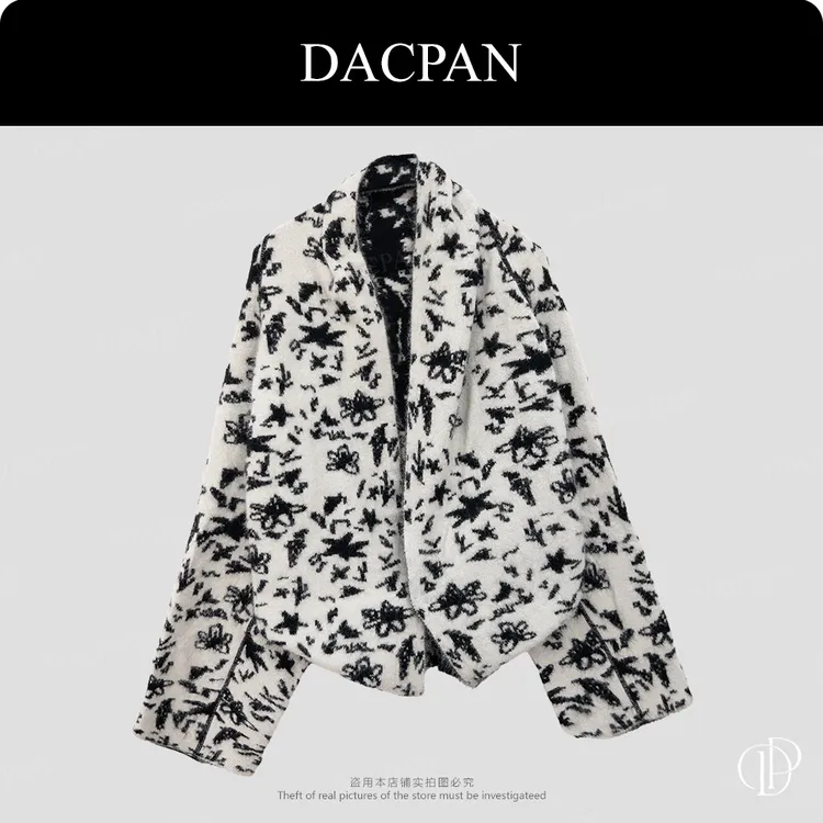 DACPAN- “山茶花”热巴同款手工毛衣外套 2025/盼·PP 1168
