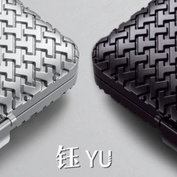 新款3CM雪茄盒钰YU 系列超薄铝制便携优质雪茄保湿盒保湿