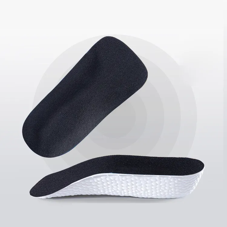 马丁靴内增高鞋垫女隐形足弓支撑舒适爆米花内增高半垫七分垫后跟