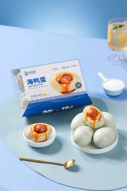 海老伯（A级】正宗烤海鸭蛋流油特大6枚70-80克大蛋咸鸭蛋