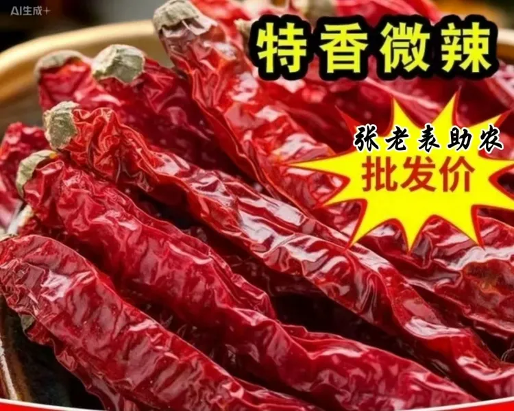 云南农家3号二荆条干辣椒微辣超香火锅炒菜搭档