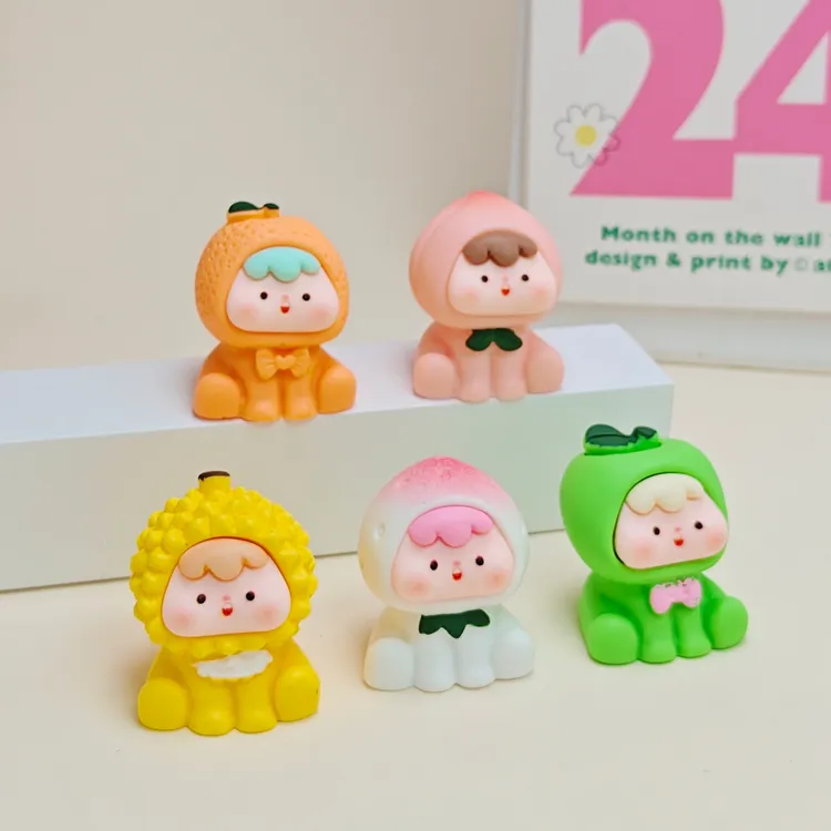 【磨砂水果崽崽】  树脂 DIY 潮玩 