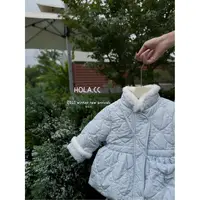 HOLA.CC·25冬~蝴蝶绗绣包包外套6633（童装汉服）兰色