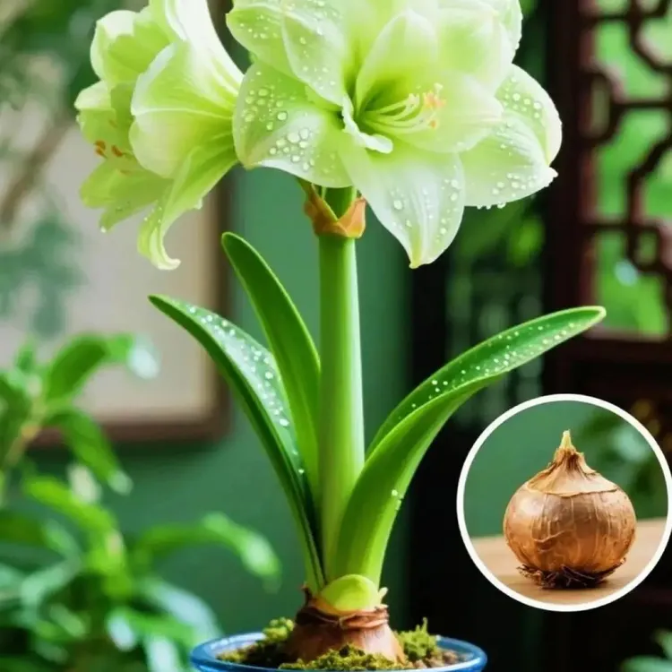 水培浓香玫瑰香水朱顶红重瓣种球好种四季种植室内阳台花卉商品图