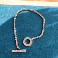 非金属布艺手链 P548大哥款OT扣手链