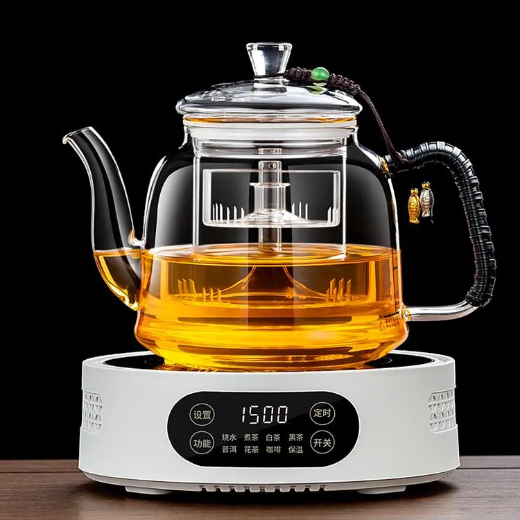 苏泊尔适用加厚玻璃煮茶壶电陶炉煮茶器2025新款蒸煮一体烧水养生