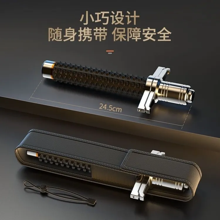 新疆包邮甩棍车载防身武器合法自卫防爆男女加粗加长伸缩棍子三节